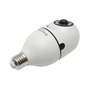 Camera de supraveghere smart-bulb 2 MP, rotativa 360 grade PTZ, P2P WIFI 2.4GHz, tip bec E27 cu senzor de miscare si aplicatie iCSee, BRECKNER GERMANY, BK79707 - Img 5
