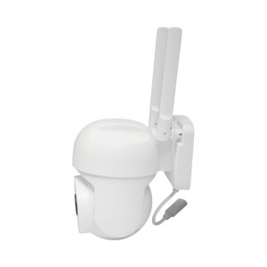 Camera de supraveghere smart WIFI 1080P exterior, lentila dubla, PTZ senzor miscare, rotativa 360 grade, 220V ICSee, BRECKNER GERMANY, DISMN42 - Img 4