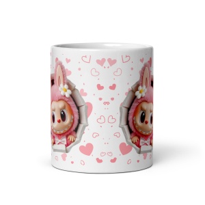 Cană Labubu 330 ml din ceramică – design adorabil, colecție originală - Img 6