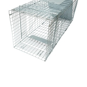 Capcana animale mici tip colivie pliabila metalica 78x30x32cm, DISUD86 - Img 4