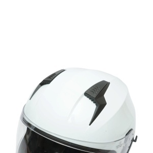 Casca moto integrala alba cu viziera transparenta si ochelari de soare, marimea L Arcane White Breckner Germany, DISTM82W - Img 11
