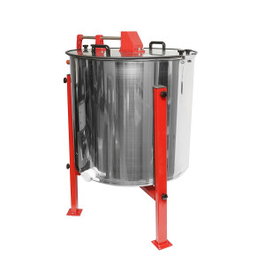 Centrifuga manuala apicola, extractor miere din inox cu 4 rame, Cod: DISKS33 - Img 2