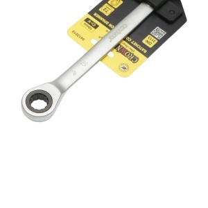 Cheie combinata fixa si inelara cu clichet 10mm Cr-V, Cod: DISUF37, Crownman - Img 5