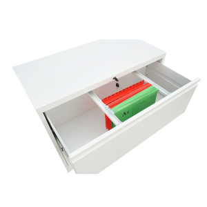 Clasificator, fiset metalic cu 2 sertare 740X462X620mm, RAL7035, Cod: BK77706, Echivalență: DISEV88, Breckner Germany - Img 3