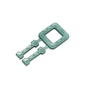 Clema bucla de plastic 13mm cu striatie pentru banda PP/PET 1000 buc. Cod: BK92407, Echivalență: DISFN04, Breckner Germany - Img 1