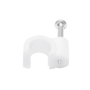 Clema cui 6mm pentru fixare cablu, 100 buc, DISCK50 - Img 3