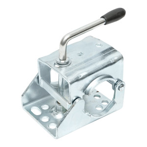 Clema suport pentru roata de sprijin remorca tija exterioara 60mm, Cod: BK90388, Echivalență: DISAM62, Breckner Germany - Img 1