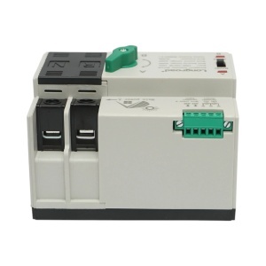 Comutator ATS 220V monofazat, separator automat de la panouri fotovoltaice la retea LRQ5-100/2P 100A Longroad, BK76023 - Img 4