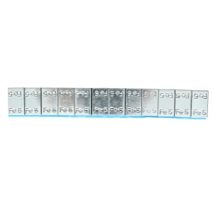 Contragreutati autoadezive gri deschis echilibrare roti Fe 60g (5gx12 buc) 100 benzi/cutie, DISSY01 - Img 3