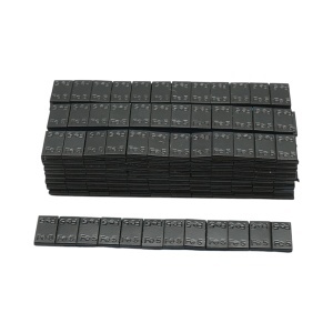 Contragreutati autoadezive negre echilibrare roti Fe 60g (5gx12 buc) 100 benzi/set, DISSY03