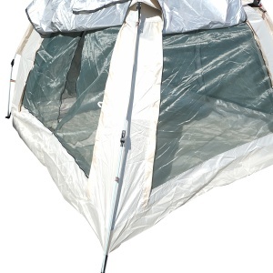 Cort camping 2 persoane pliabil automat pop-up, 2 usi, deschidere 4 parti, plasa anti-insecte, impermeabil 240x240x155cm, Cod: DISTV03 - Img 5