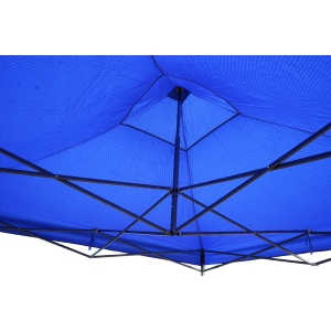 Cort tip pavilion albastru 3x3m, inaltime reglabila, pliabil, Cod: DISTT88, - Img 6