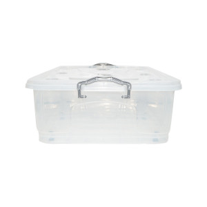 Cutie depozitare cu capac pentru sarcini grele, 18L 385x295x260mm, Cod: BK92825, Echivalență: DISSK10, Breckner Germany - Img 2