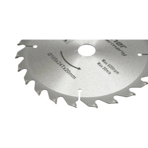 Disc circular vidia pentru lemn 165x20mm, 24 dinti, turatie maxima 9200rpm Breckner Germany, BRECKNER GERMANY, BK87063 - Img 3