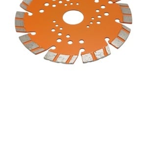 Disc diamantat turbo segmentat 125x22.23mm, segment 10mm pentru taiere beton armat, piatra dura, pavele, boltari Breckner Germany, BRECKNER GERMANY, BK79749 - Img 4