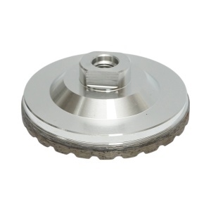 Disc diamantat turbo segmentat tip cupa 100mm, filet M14, grosier din aluminiu pentru slefuire granit Breckner Germany, BRECKNER GERMANY, BK79789 - Img 4