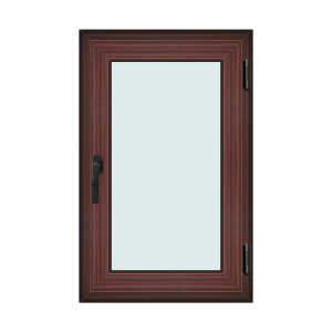 Fereastra 70x110cm, 1 canat, mahon, dreapta si rabatare, Klass, 7cm, 6 camere, 2 garnituri