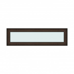 Iluminator 140x40cm, 1 canat, wenge (tabac), fix, Klass, 7cm, 6 camere