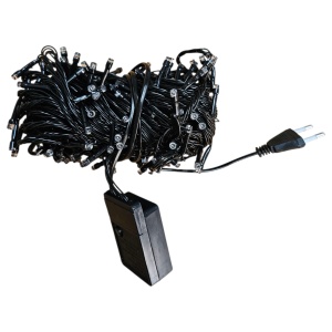 Instalație Luminoasă 200 LED – 18 m, Fir Negru, Becuri Multicolore - Img 2