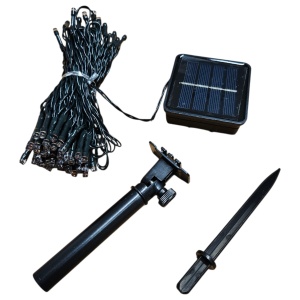 Instalație Solară Multicoloră 10 m – LED-uri de Exterior pentru Grădină și Terasă - Img 2