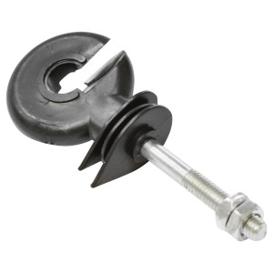 Izolator inelar premium cu filet 5.9mm 90x35mm si piulita gard electric, Cod: BK87674, Brand: BRECKNER GERMANY - Img 4