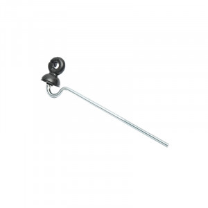 Izolator premium lung inelar unghiular fi6 pentru fir gard electric, Cod: BK87592, Brand: BRECKNER GERMANY - Img 2