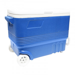 Lada frigorifica pentru picnic 45L albastra cu roti 610x330x440mm, Cod: BK90327, Brand: BRECKNER GERMANY - Img 5