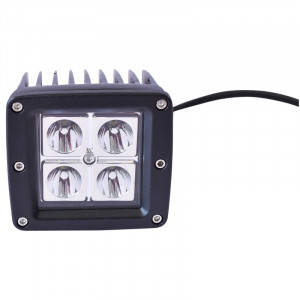 Lampa cu 4 LED-uri 10-90V 12W unghi radiere 30 de grade tip spot, Cod: BK69012S, Brand: BRECKNER GERMANY - Img 1