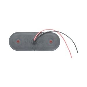 Lampa gabarit laterala ovala LED NEON 12V-24V galbena 24 LED-uri 115x44x16mm Breckner Germany, BK00525 - Img 4