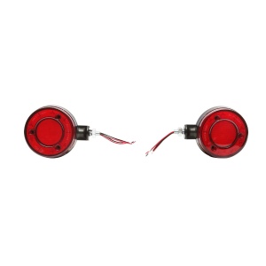 Lampa gabarit LED 12/24V pentru oglinda camion rosu/alb FR0331RW, Cod: BK69543,Brand: BRECKNER GERMANY - Img 2