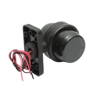 Lampa laterala gabarit rotativa LED 12-24V, galben-rosu fumuriu FR0237 Breckner Germany, BRECKNER GERMANY, BK76261 - Img 5