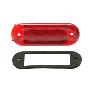 Lampa LED gabarit 12/24V rosu, Cod: BK69546, Brand: BRECKNER GERMANY - Img 2