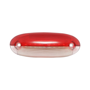 Lampa pozitie rosu-alb led 125mm 12-24V, Cod: BK69501, Brand: BRECKNER GERMANY - Img 2