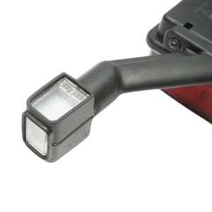 Lampa stop spate dreapta LED remorca 24V, 7 pini ASS2.1 cu lampi de gabarit, iluminare numar, alarma mers inapoi 400x153x88mm, DISTX12 - Img 4
