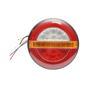 Lampa stop spate rotunda LED 12V/24V universala 140x40mm Breckner Germany, DISUJ89 - Img 1