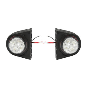 Lampi laterale de gabarit cu LED 12/24V, rosu-alb, Cod: BK69444, Brand: BRECKNER GERMANY - Img 4
