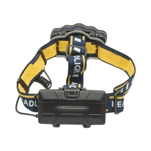 Lanterna frontala de cap cu 8 LED-uri, 3 moduri iluminare, baterie 2200mAh reincarcabila USB , Cod: DISUF01, Crownman - Img 3