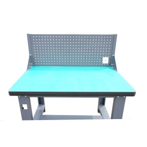Masa, banc de lucru atelier cu priza 220V si panou perforat 1200x750x800+450mm, Cod: DISSY61 - Img 6