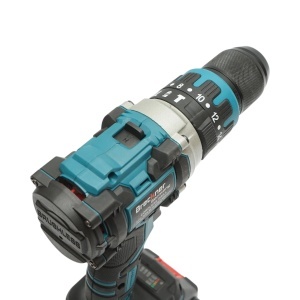 Masina de gaurit si insurubat cu percutie, 2 acumulatori 21V, 4Ah Li-ion, LED, brushless, 65Nm, mandrina 13mm, 0-400/1400rpm Breckner Germany, BRECKNER GERMANY, DISUT01 - Img 11