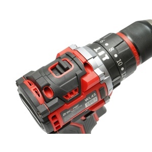 Masina de gaurit si insurubat cu percutie 320W, 2 acumulatori 16.8V, 1.5Ah Li-ion, LED, Brushless, 50Nm, mandrina 10mm, 0-500/1500rpm Breckner Germany ,DISWL45 - Img 13