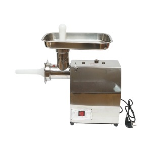 Masina de tocat carne electrica inox 1600W, 220V, capacitate 150 kg/h, adaptor carnati, 1 sita si 1 cutit incluse 380x210x415mm, DISVG63 - Img 3