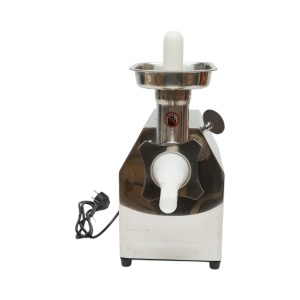 Masina de tocat carne electrica inox + otel 1200W, 220V, capacitate 100 kg/h, adaptor carnati, 1 sita si 1 cutit incluse 340x185x365mm, DISVG62 - Img 6