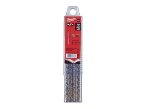MILWAUKEE Burghiu pentru piatră 5,0 x 160/100 mm cu două tăișuri SDS-Plus (10 buc) - Img 2