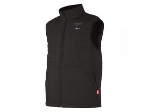 MILWAUKEE Heatable puffy vest hibrid negru L dimensiune M12 HPVBL2-201 (1 x 2.0 Ah baterie + încărcător) - Img 1