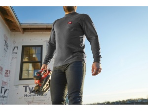 MILWAUKEE Tricou cu mânecă lungă gri WTLSG-M WORKSKIN™ - Img 6