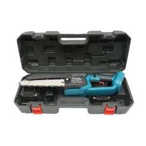 Mini fierastrau electric cu 2 acumulatori 21V, 3Ah Li-ion, lama 8 inch (200mm), turatie 4000rpm, incarcare rapida Breckner Germany, BRECKNER GERMANY, DISUT06 - Img 2