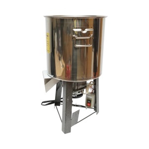 Moara electrica resturi vegetale si nutret 2.2kW, 220V, cuva inox 10L, 4 cutite incluse, DISUS66 - Img 4