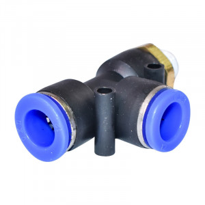 Mufa rapida T plastic si surub metalic fi 12x12 cu 1/4, Cod: DISVA91, Brand: BRECKNER GERMANY - Img 1