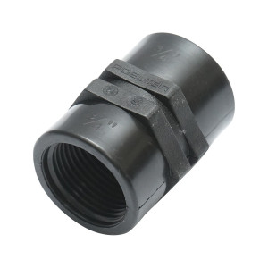 Niplu egal, filet interior, D3/4x3/4 toll, pentru sisteme de irigatii, PN10, Cod: DISLV21, Poelsan - Img 4