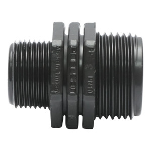 Niplu, reductie, cu filet exterior, D1x3/4 toll, PN10, pentru sisteme de irigatii, Cod: DISLV27, Poelsan - Img 1